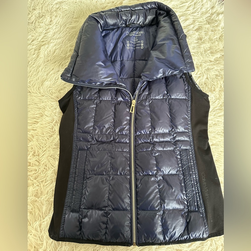 Calvin Klein Performance Navy & Black Vest